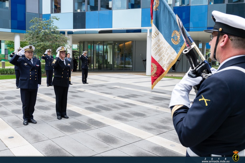 El AJEMA realiza visita oficial a la Marina Francesa